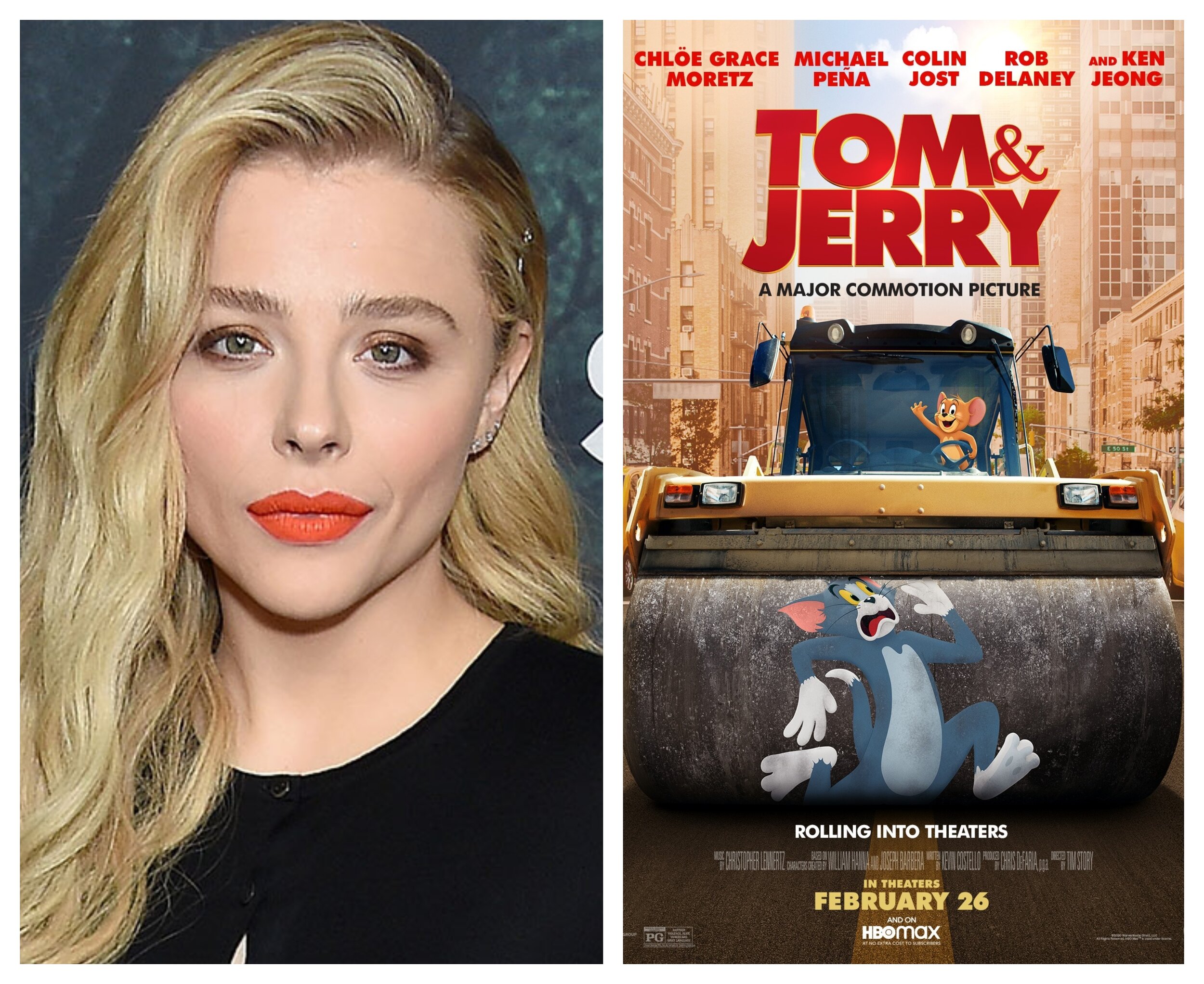 Chloe Grace Moretz Tom and Jerry