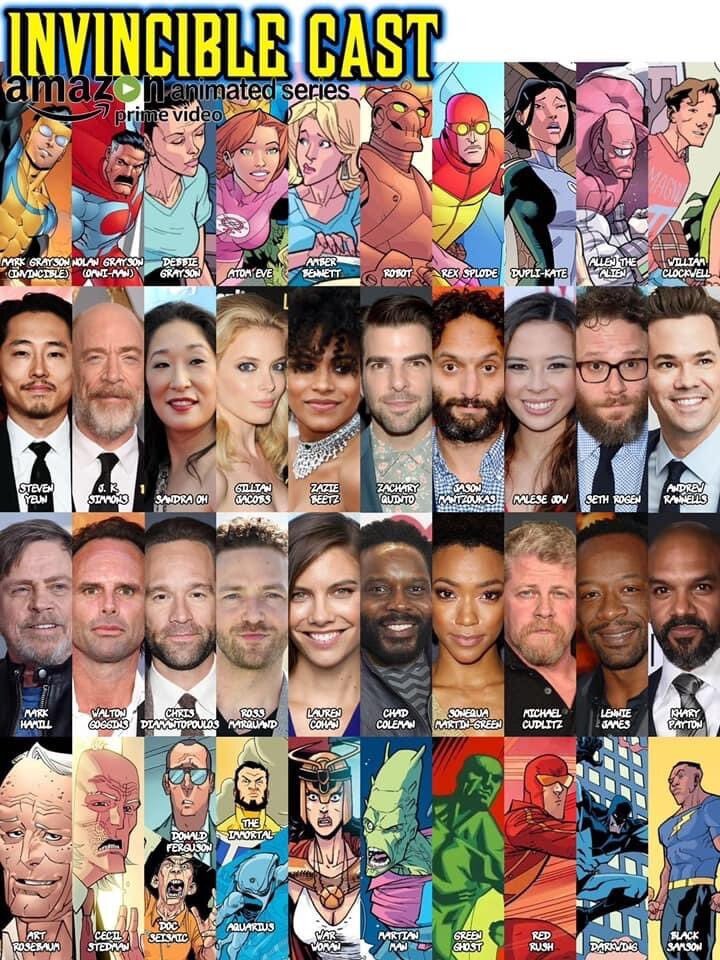 All 9 Walking Dead Actors In Invincible