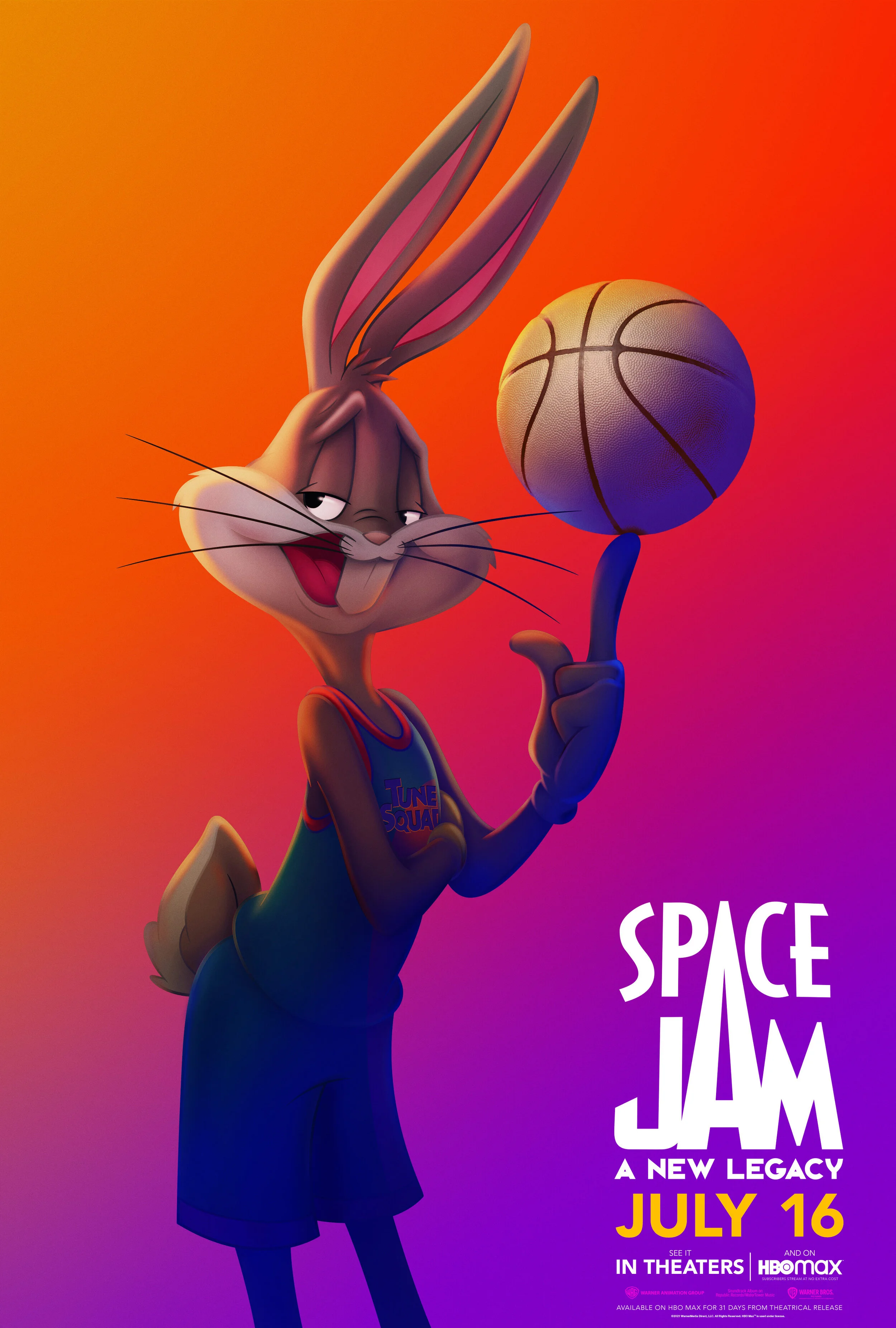 Space Jam Warner Bros Hbo Max Release Schedule Warner Animation