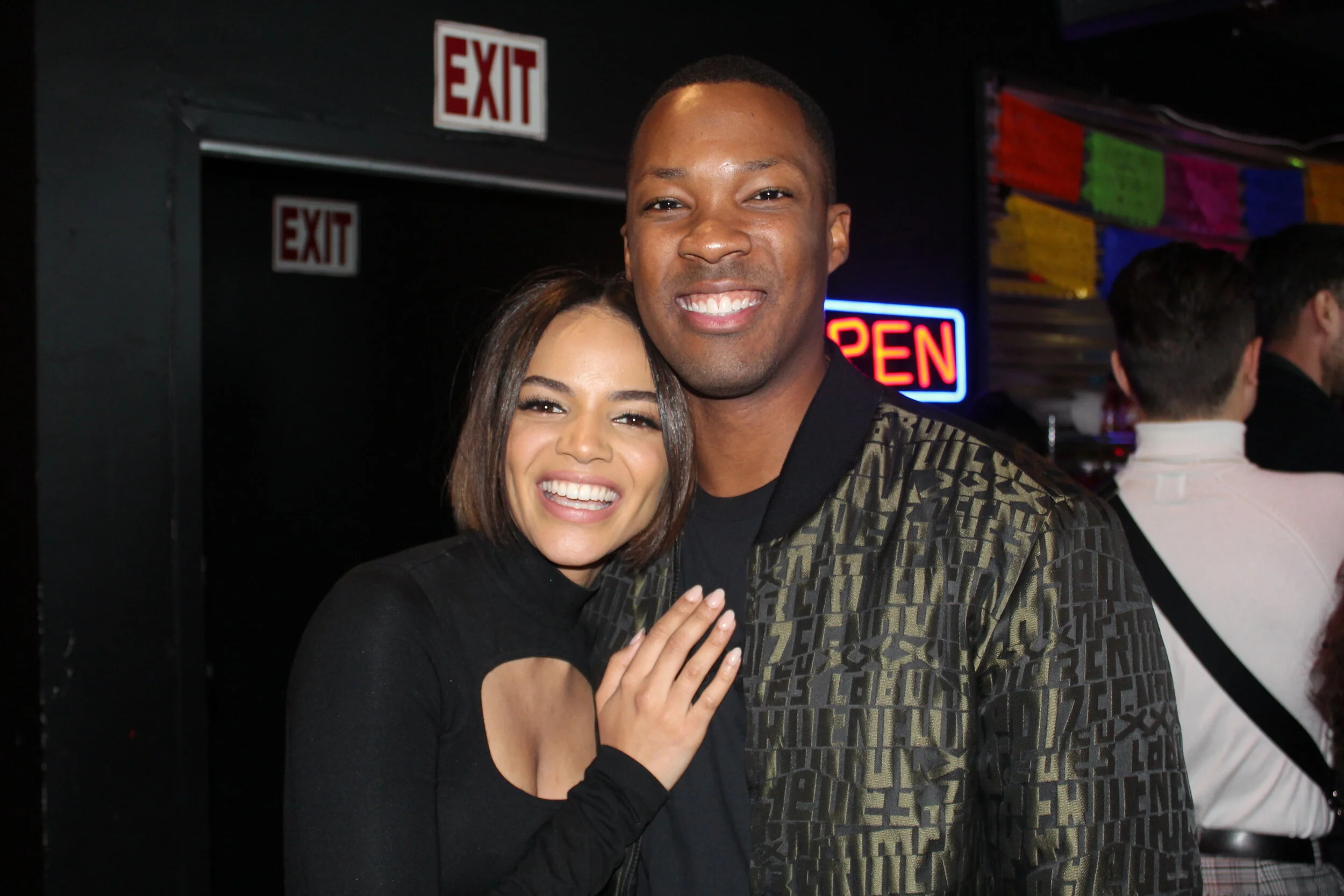 In The Heights - Leslie Grace and Corey Hawkins.JPG