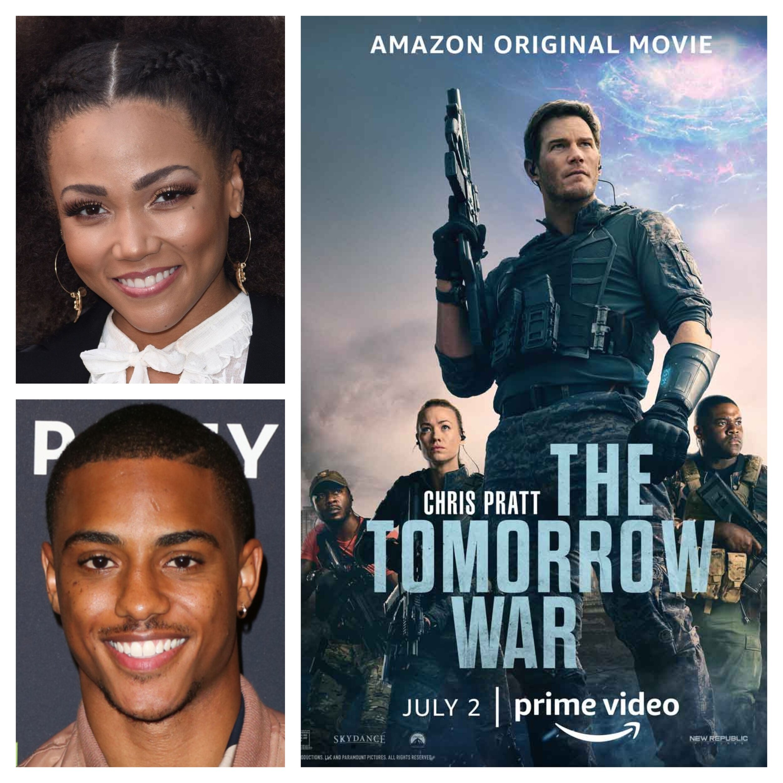 Exclusive Jasmine Matthews And Keith Powers Talk The Tomorrow War Blackfilmandtv Com