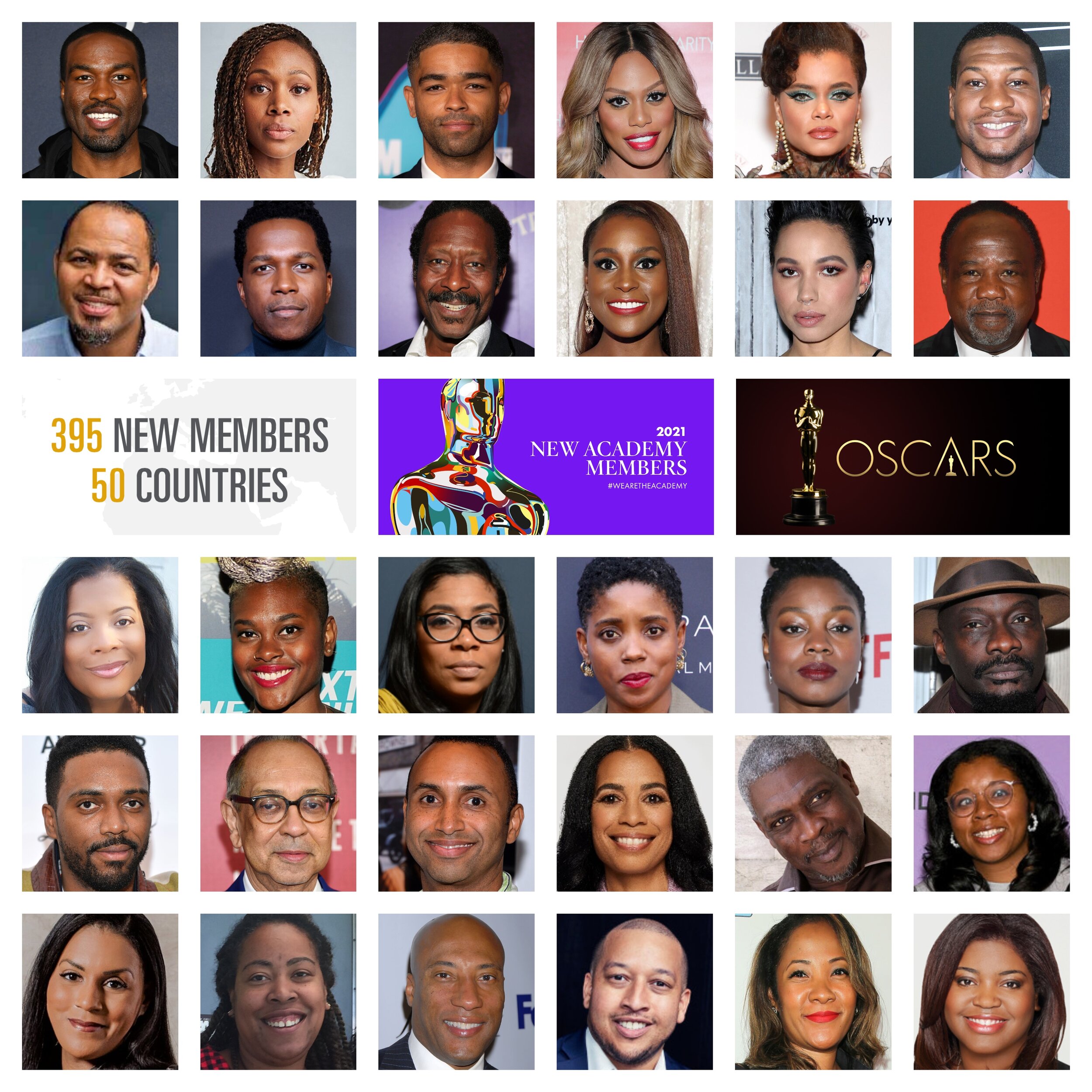 Issa Rae, Yahya Abdul-Mateen II, Andra Day, Byron Allen, &amp; Janet Jackson Among 365 New Academy Members