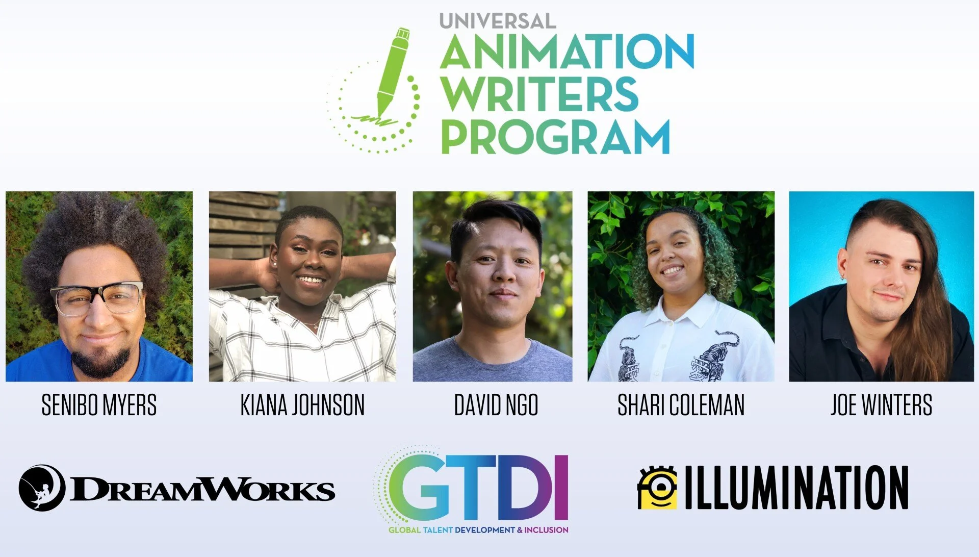 Universal Filmed Entertainment Group Announces Animation Writers Program