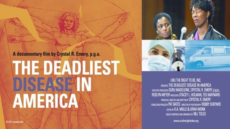 Crystal R. Emery’s documentary The Deadliest Disease in America to premiere at NYC’s Cinema Village Sept. 10
