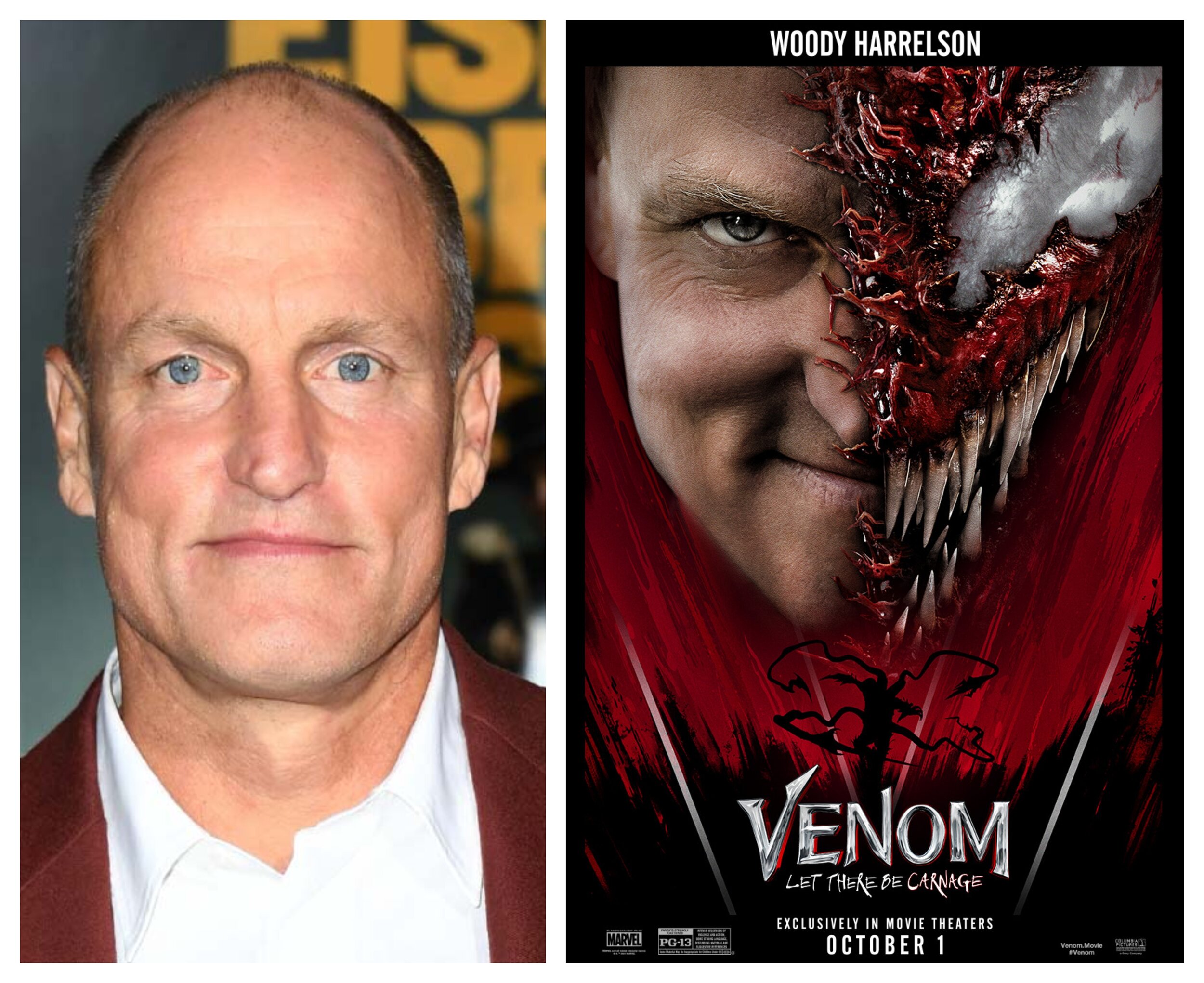 Exclusive: Woody Harrelson on playing Carnage in Venom Let There Be Carnage  and working with Andy Serkis again — BlackFilmandTV.com