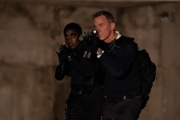 Lashana Lynch and Daniel Craig in No Time To Die.jpeg