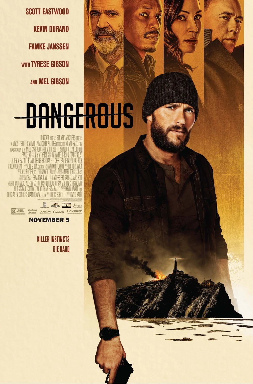 Official Trailer to 'Dangerous' Starring Scott Eastwood, Tyrese Gibson,  Kevin Durand, Famke Janssen, and Mel Gibson — BlackFilmandTV.com