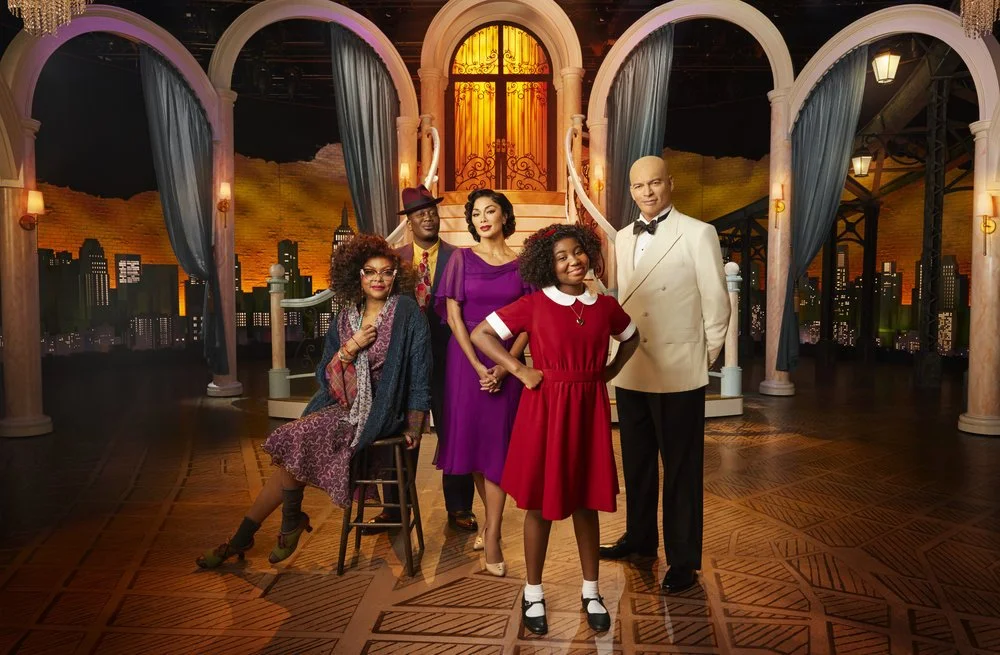 Annie Live - Taraji P. Henson, Tituss Burgess, Nicole Scherzinger, Celina Smith, Harry Connick, Jr..JPG