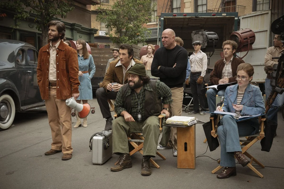Miles Teller as Al Ruddy and Dan Fogler as Francis Ford Coppola in The Offer.jpg