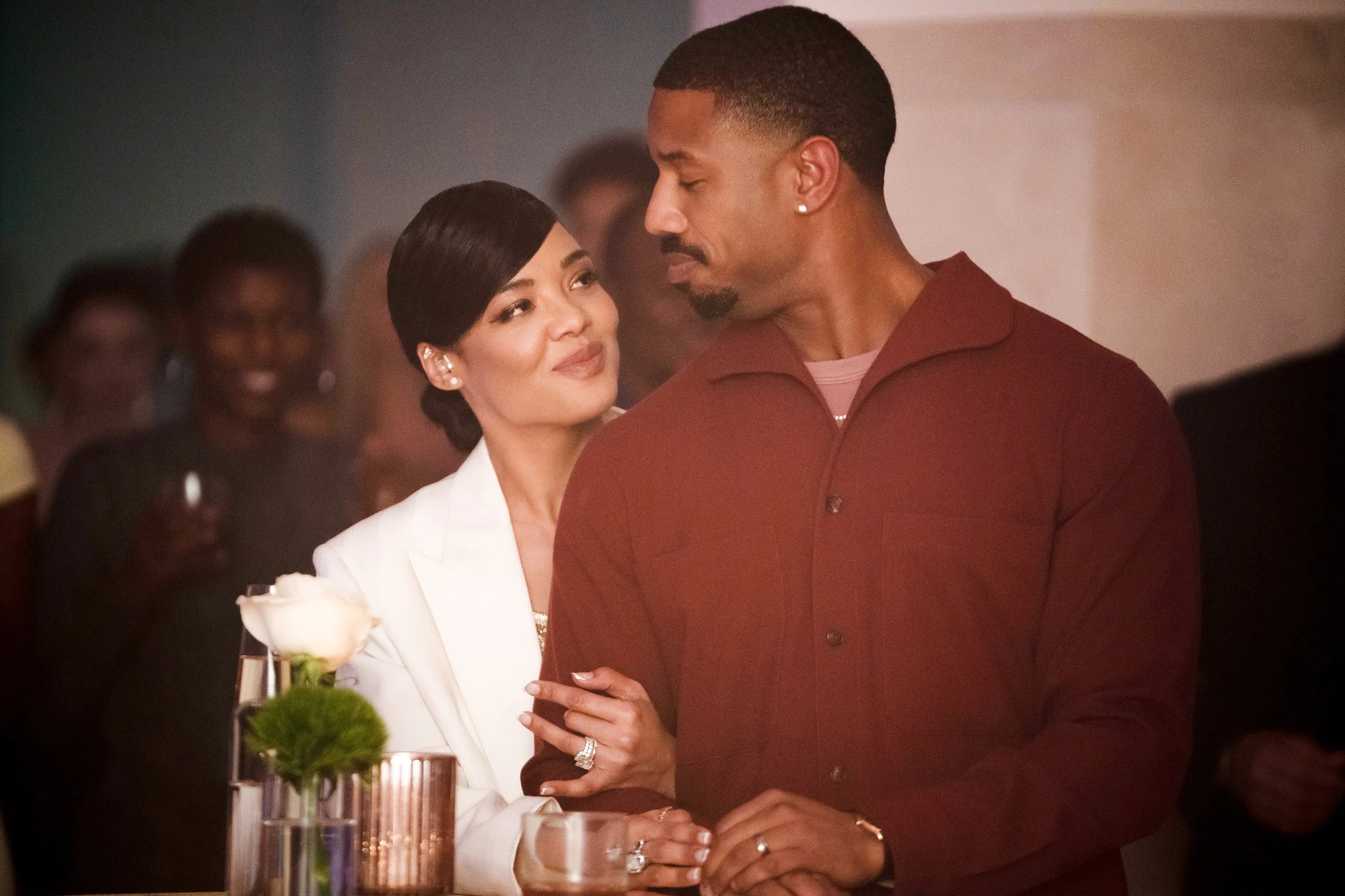 Tessa Thompson stars as Bianca and Michael B. Jordan as Adonis Creed in Creed III.jpg