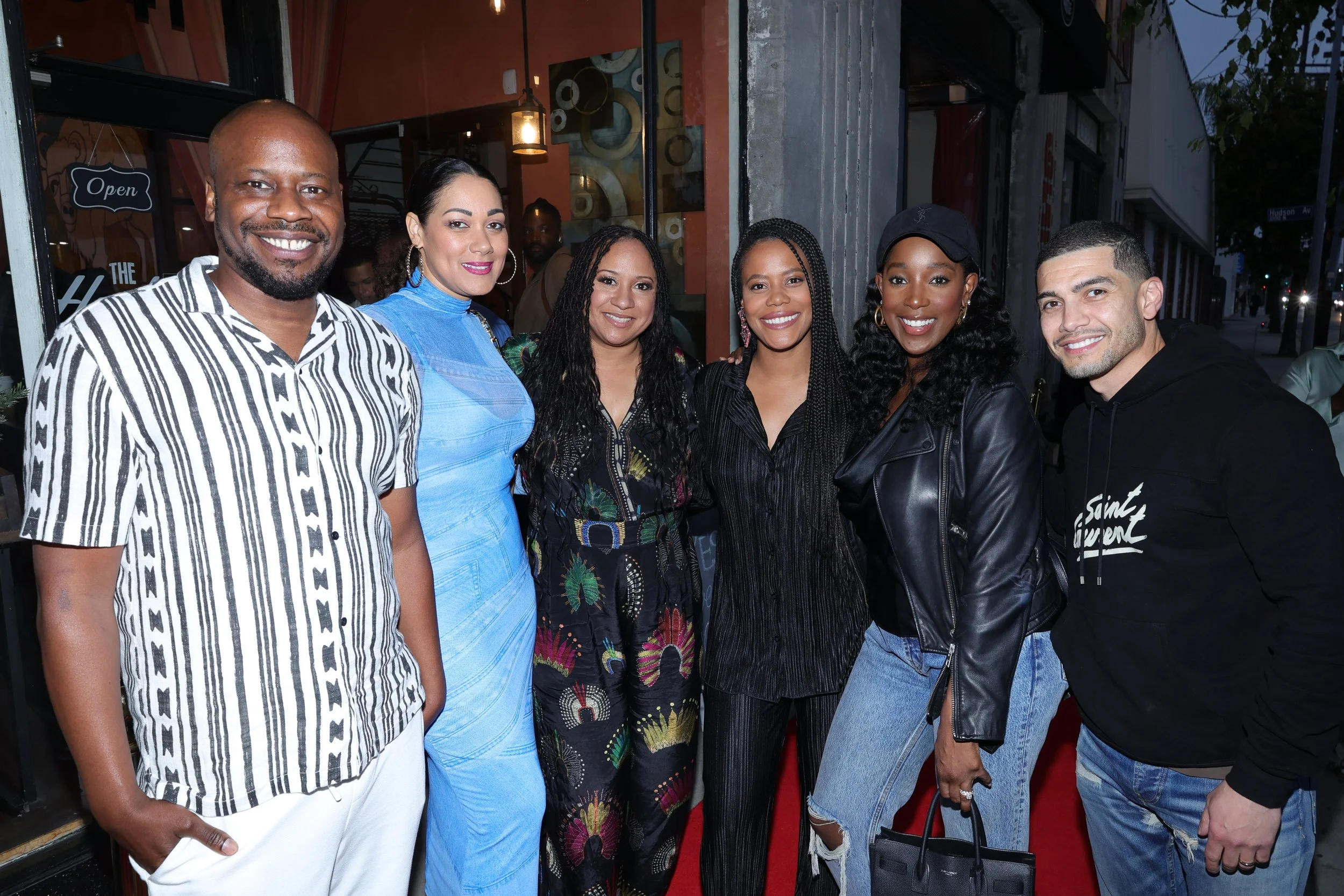 MALCOLM BARRETT, CYNTHIA KAYE McWILLIAMS, TRACIE THOMS, CHRISTINA ELMORE, ASHLEY BLAINE FEATHERSON-JENKINS & RICK GONZALEZ-photog Arnold Tuner.jpg