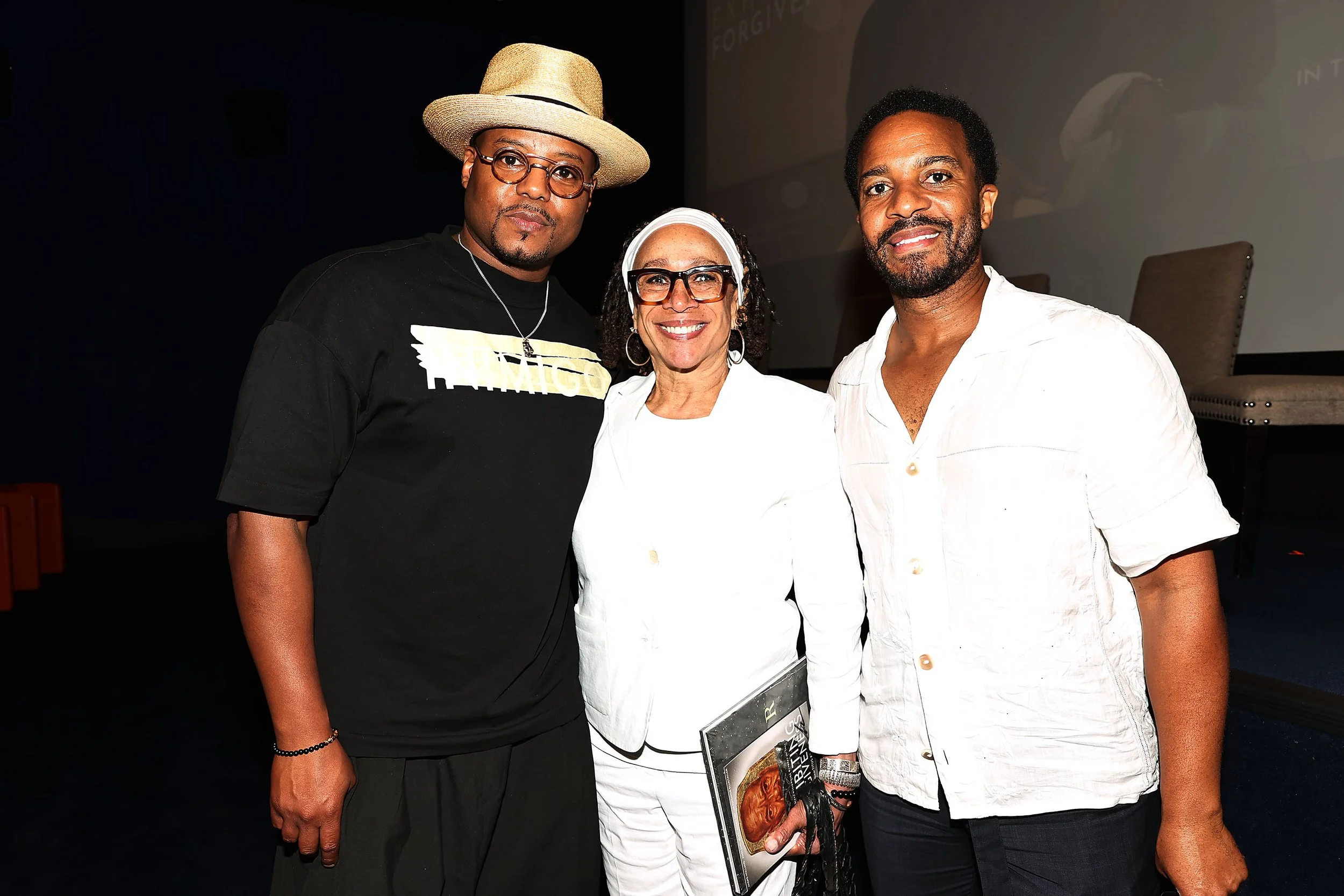 Exhibiting Forgiveness - Titus Kaphar, S. Epatha Merkerson and Andre Holland.JPG