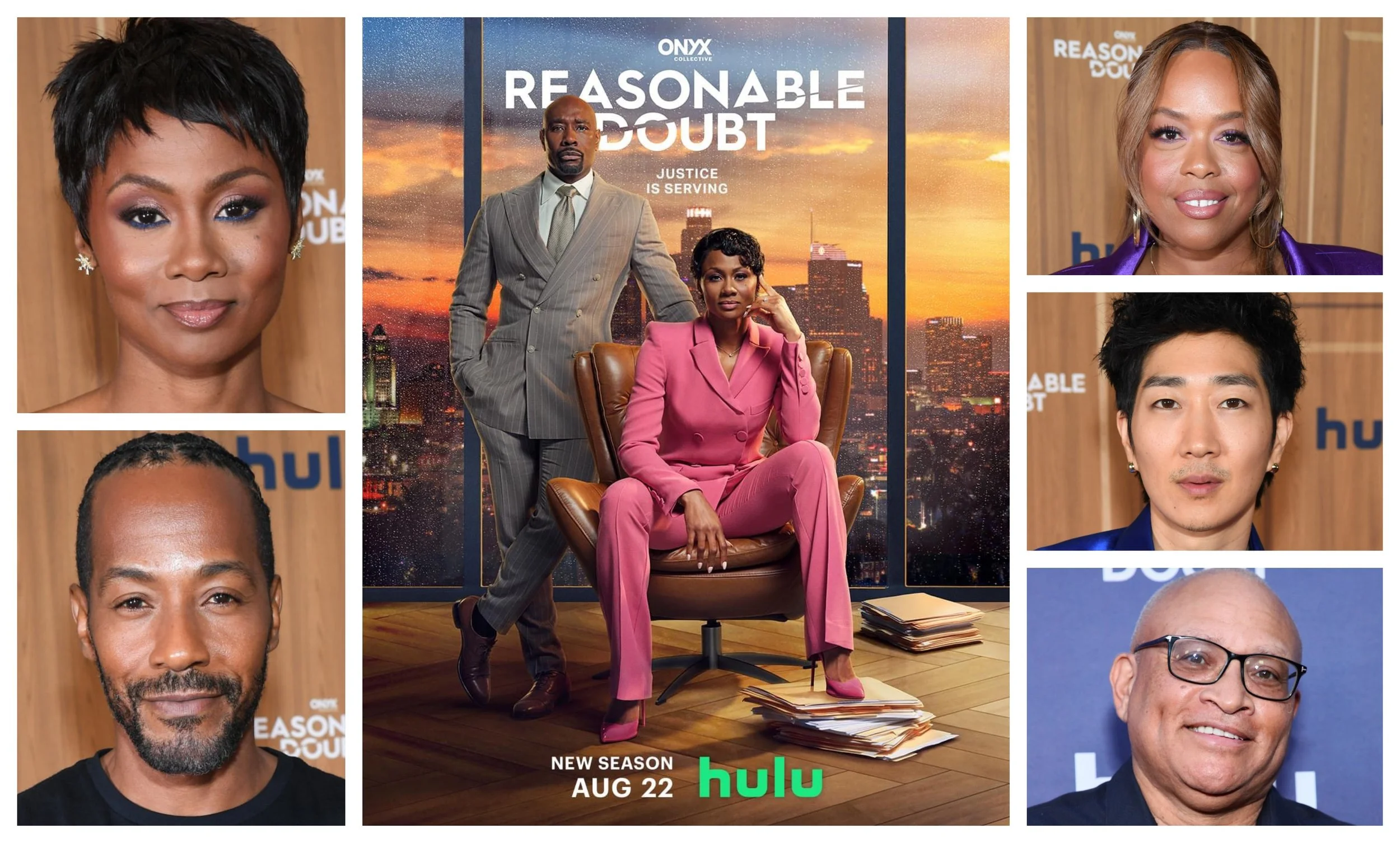 Reasonable Doubt S2 - Emayatzy Corinealdi, McKinley Freeman, Angela Grovey, Tim Jo, Larry Wilmore.jpg