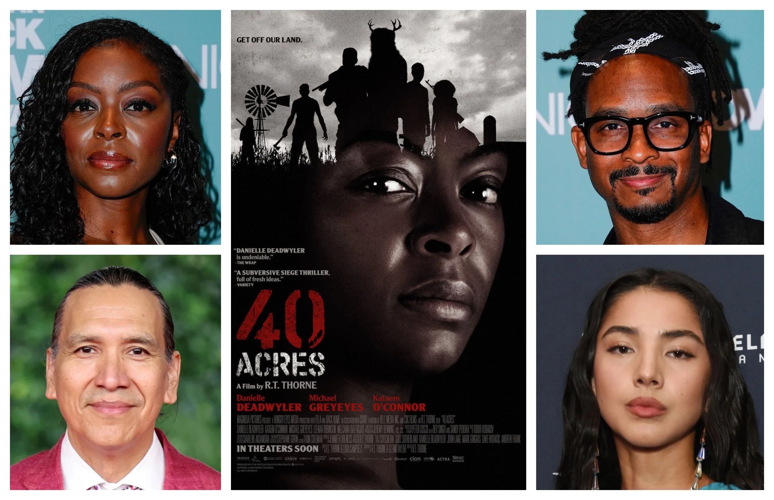 40 Acres - Danielle Deadwyler, R.T. Thorne, Michael Greyeyes, and Leenah Robinson.jpg