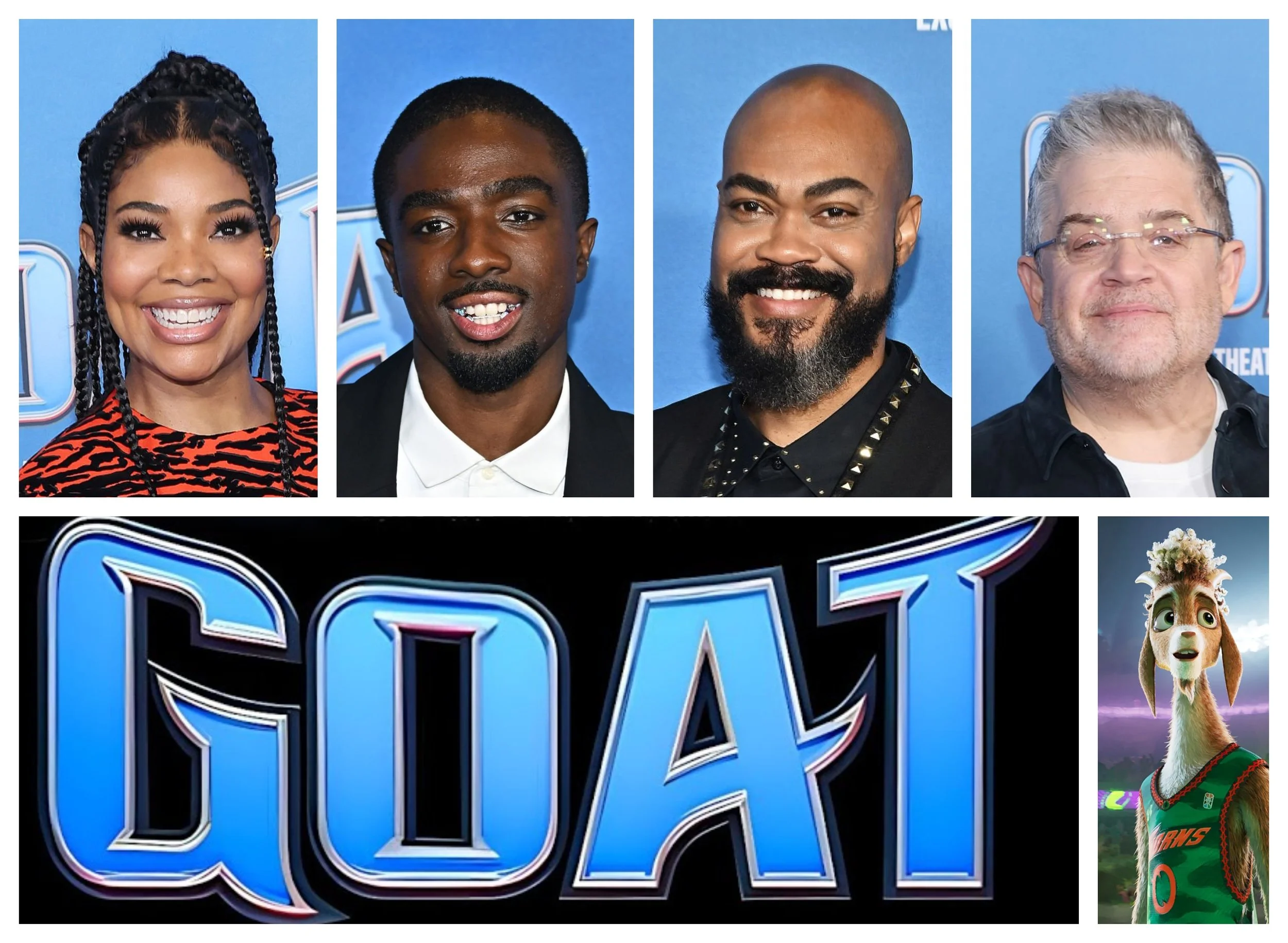 Exclusive: Goat interviews with Gabrielle Union, Caleb McLaughlin, Tyree Dillihay, and Patton Oswalt