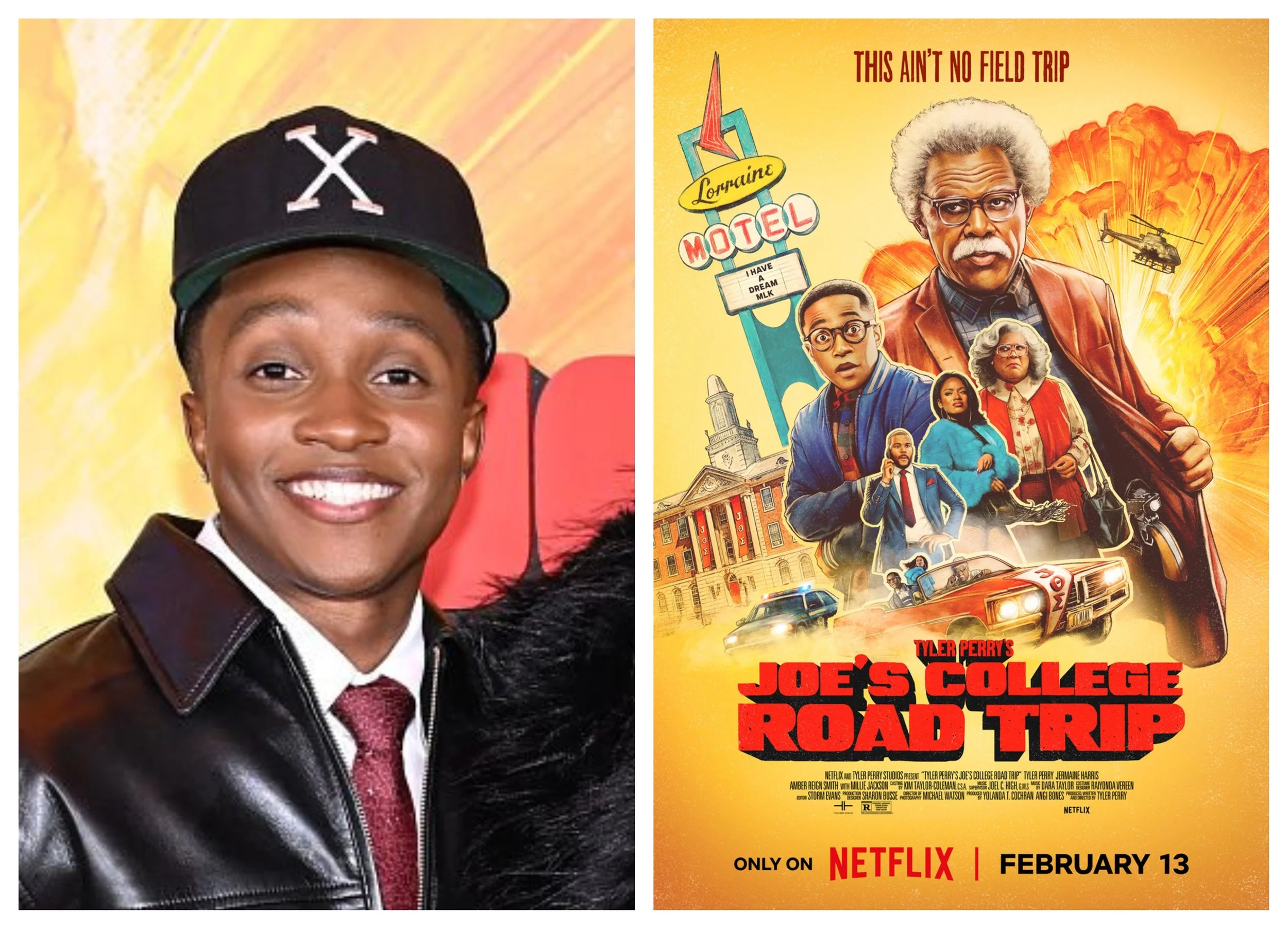 Exclusive: Jermaine Harris talks Tyler Perry's Joe's College Road Trip