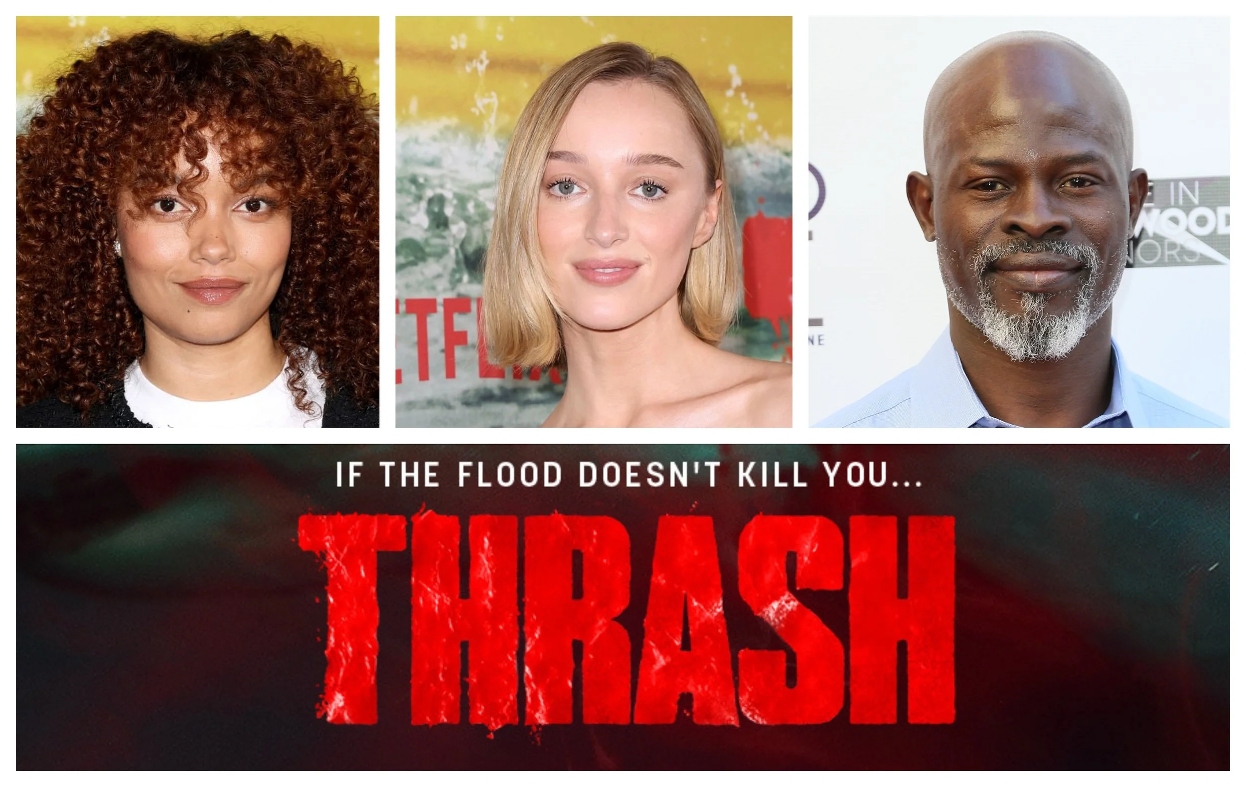 Exclusive: Whitney Peak, Phoebe Dynevor, and Djimon Hounsou talk Shark film ‘Thrash’ 