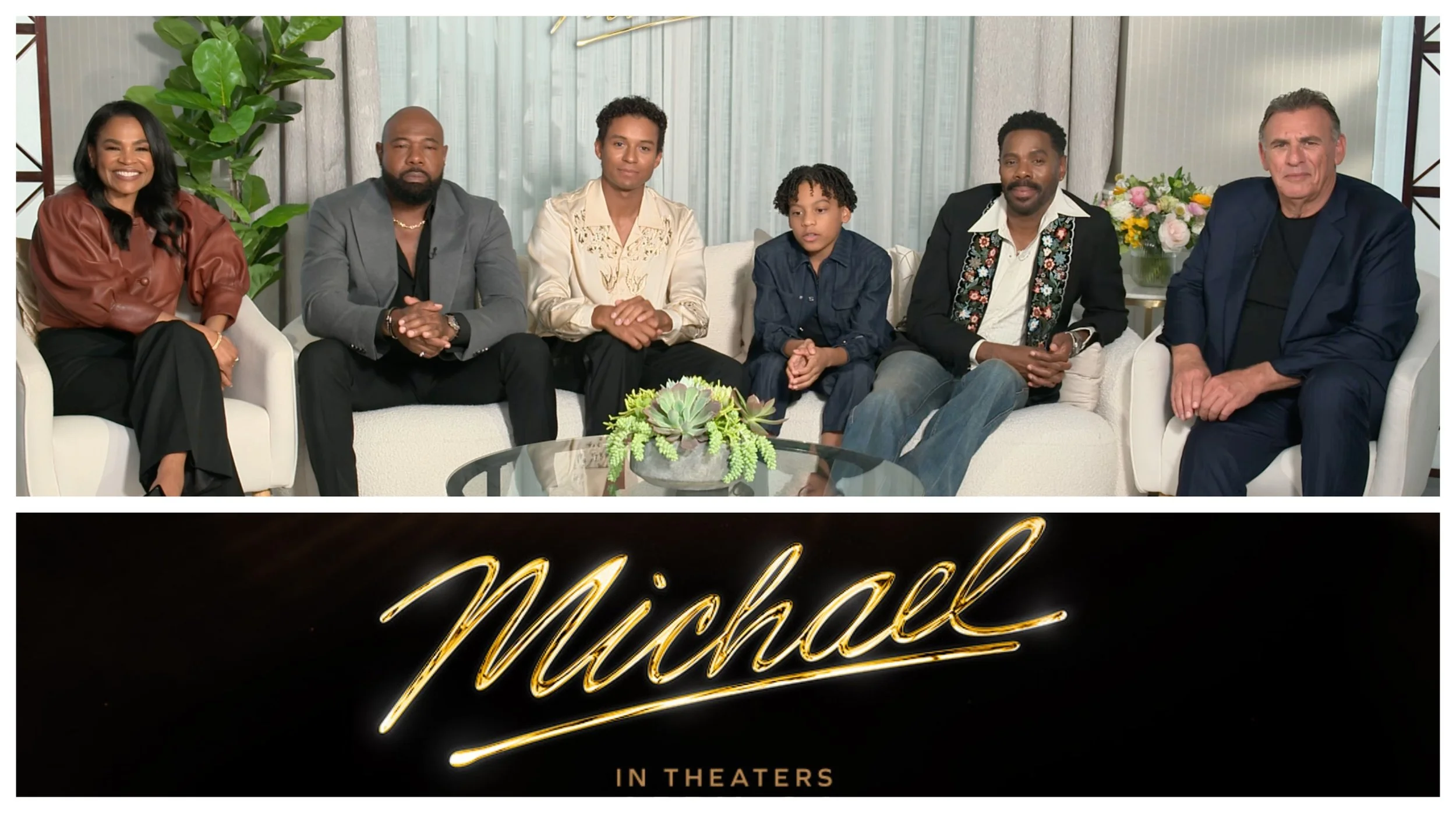 Exclusive: Michael interviews with Jaafar Jackson Jackson, Colman Domingo, Nia Long, Antoine Fuqua, Juliano Valdi and the the impact Michael Jackson had on their lives