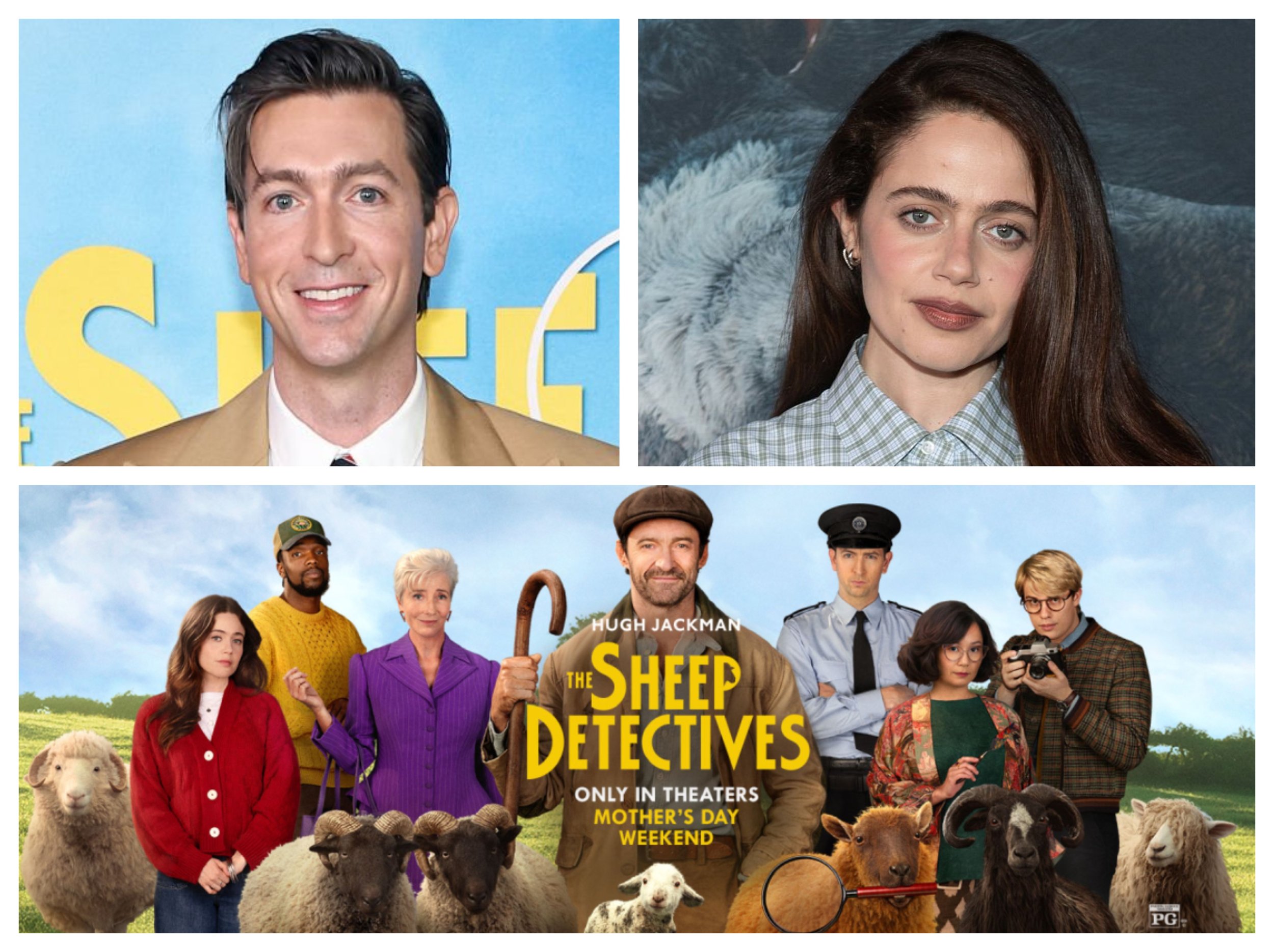 Exclusive: Nicholas Braun, Molly Gordon talk The Sheep Detectives