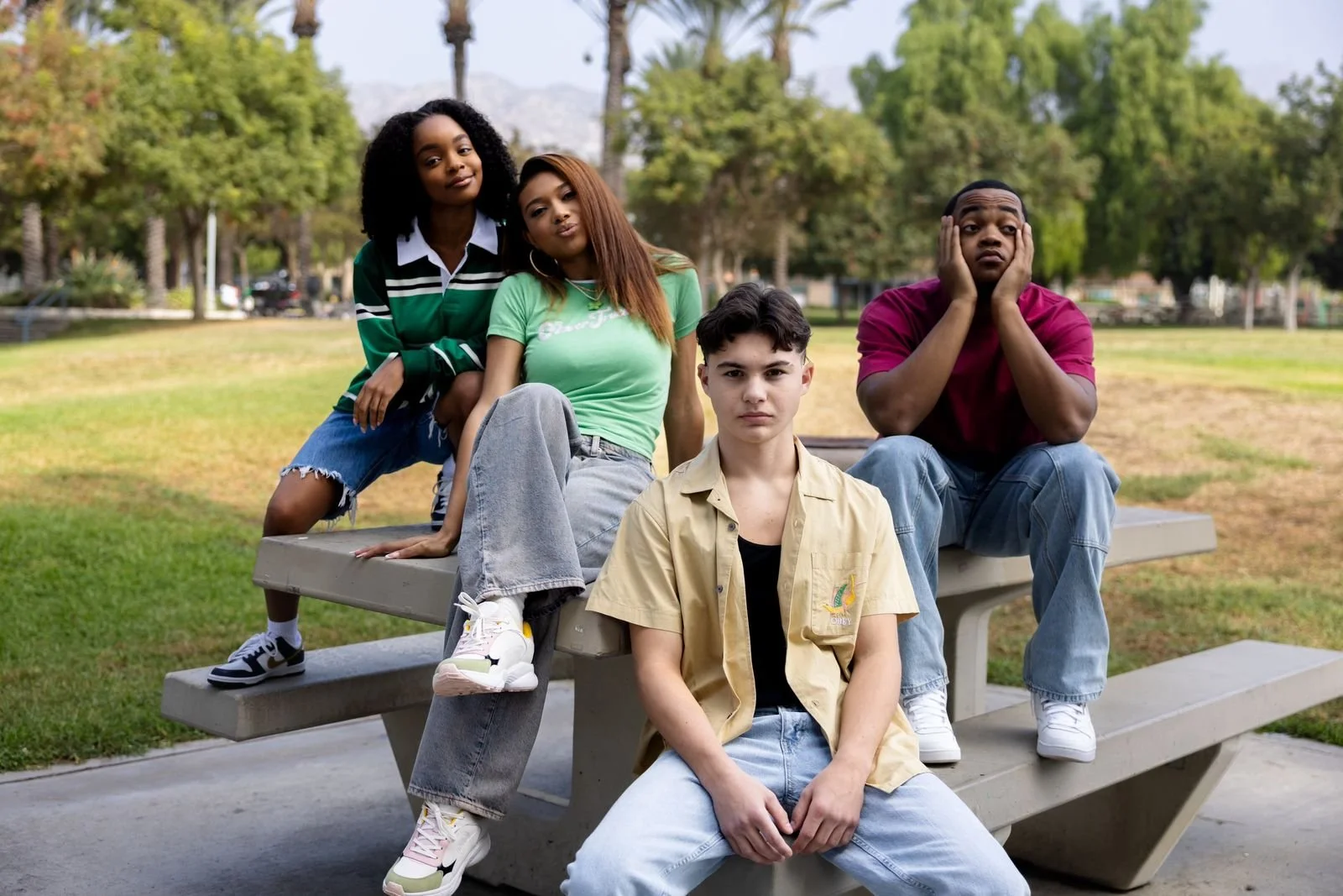 Exclusive Pics of ‘Girl Dad’ with Marsai Martin, Courtney B. Vance, Madison Bailey, Michael Rainey Jr. 
