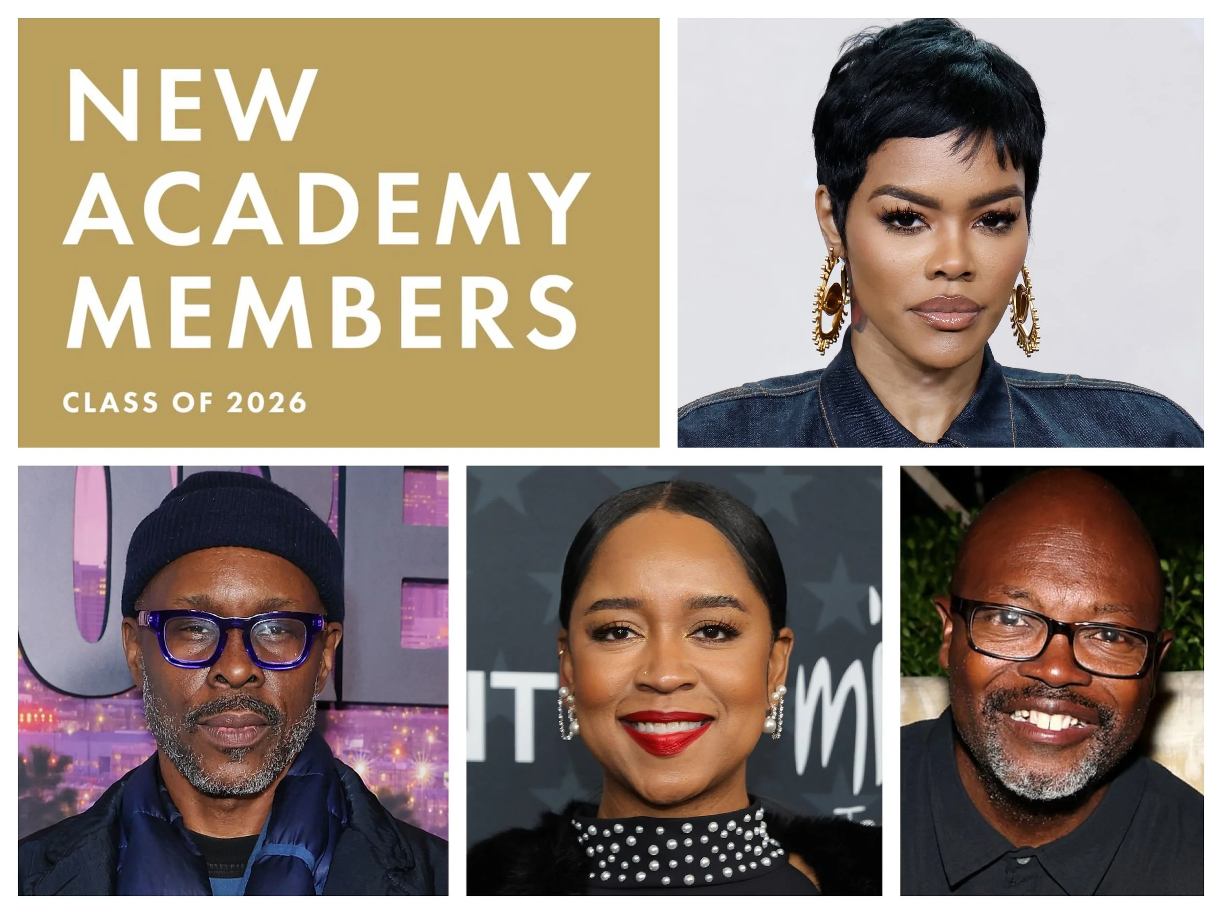 Wood Harris, Teyana Taylor, Shunika Terry, Cheo Hodari Coker Among 529 New Academy Members