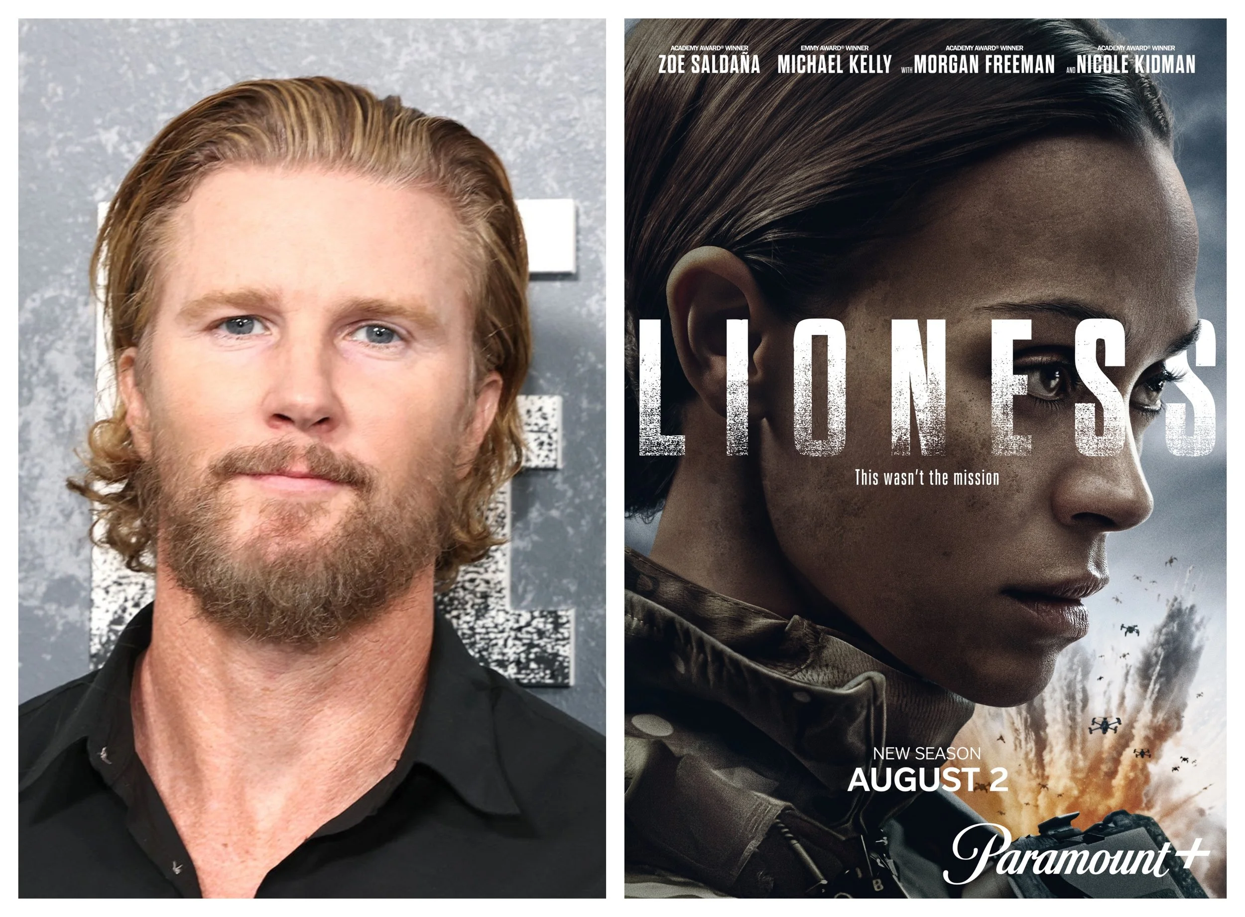 Exclusive: Thad Luckinbill on playing Zoe Saldana's equal Kyle on Lioness