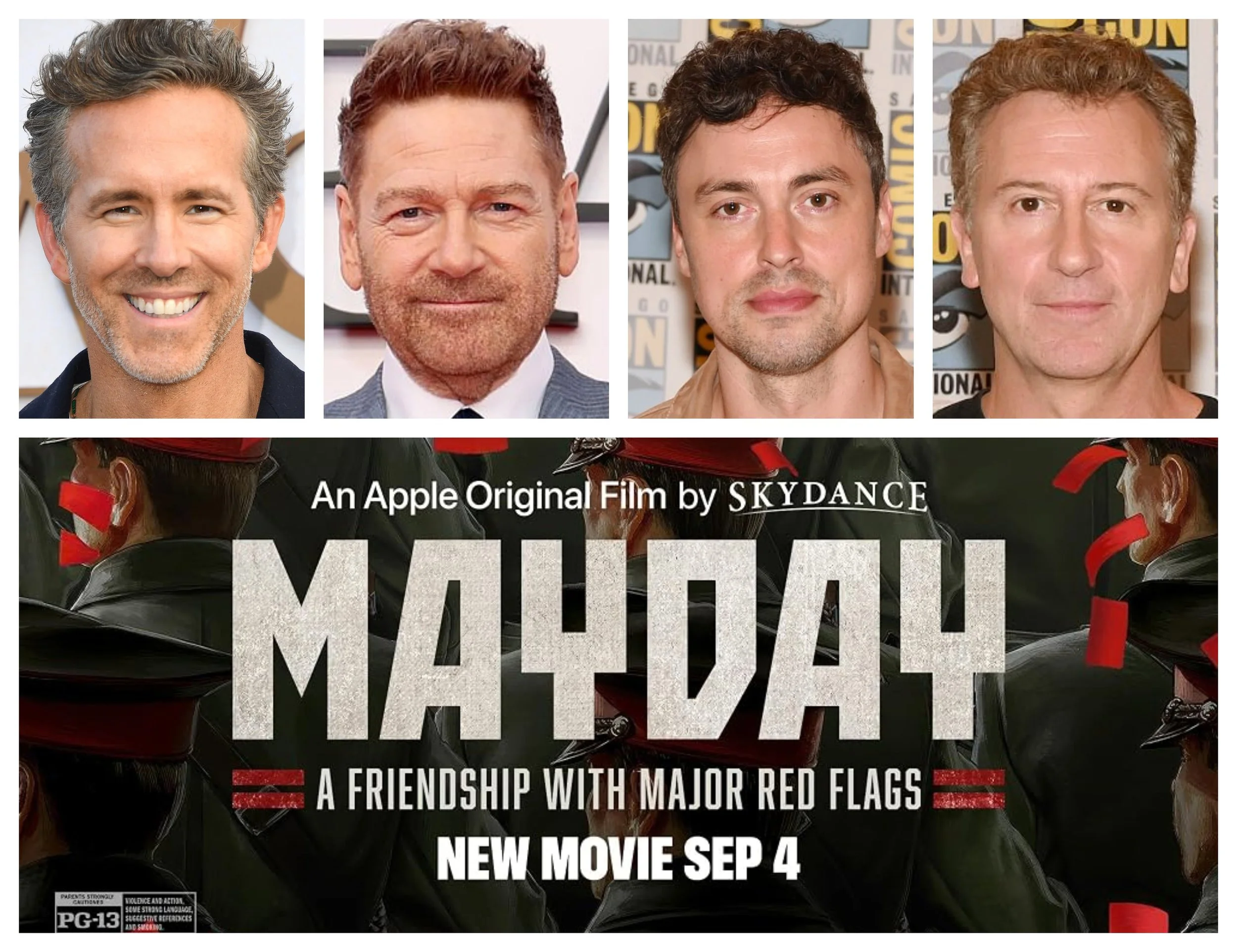 Exclusive: Mayday interviews with Ryan Reynolds, Kenneth Branagh, John Francis Daley &amp; Jonathan Goldstein