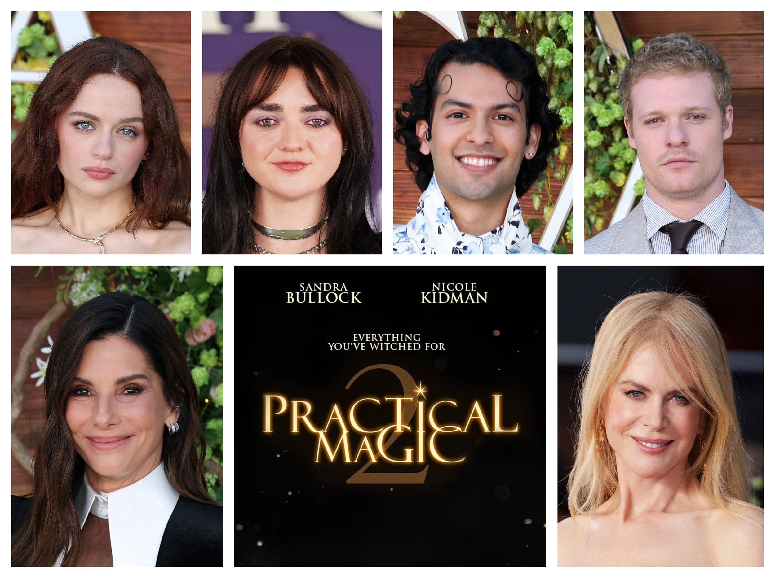 Exclusive: Practical Magic 2 cast interviews - Sandra Bullock, Nicole Kidman, Joey King, Maisie Williams &amp; more