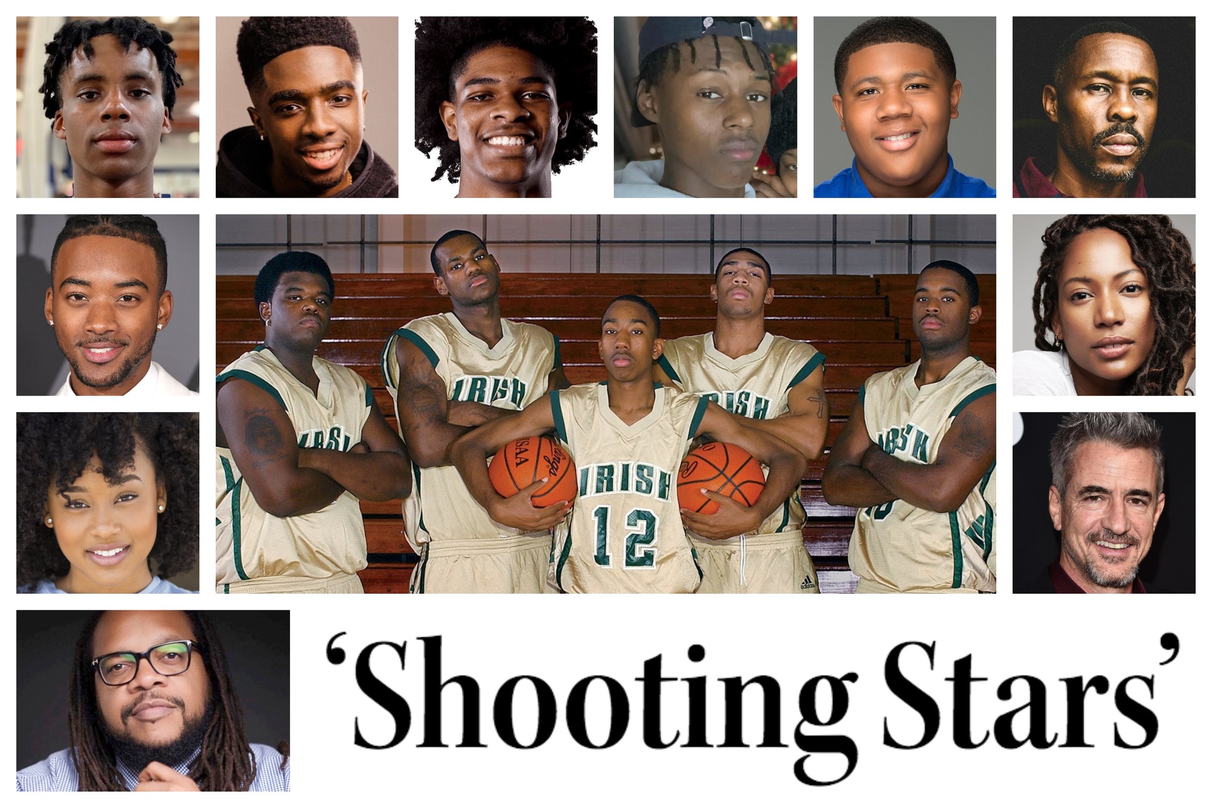 Basketball phenom Mookie Cook, Caleb McLaughlin, Algee Smith, Wood