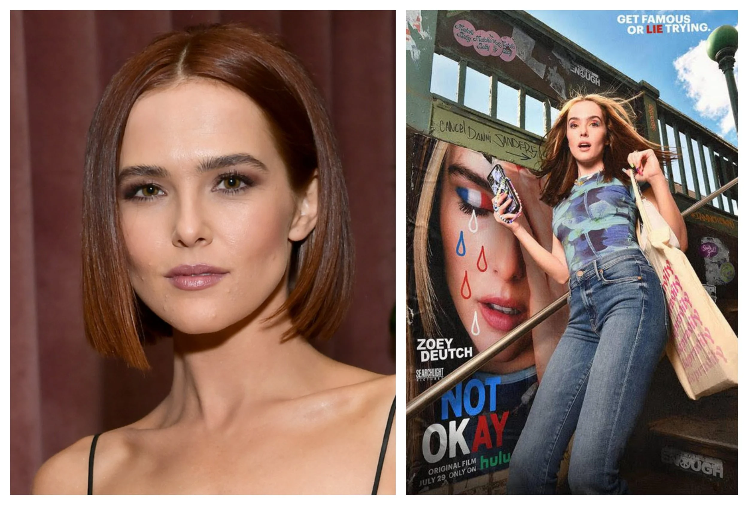 Exclusive: Zoey Deutch on starring and producing Not Okay
