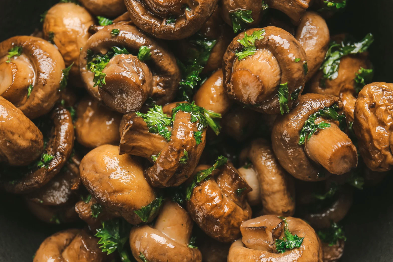 sauteed mushrooms with herbs