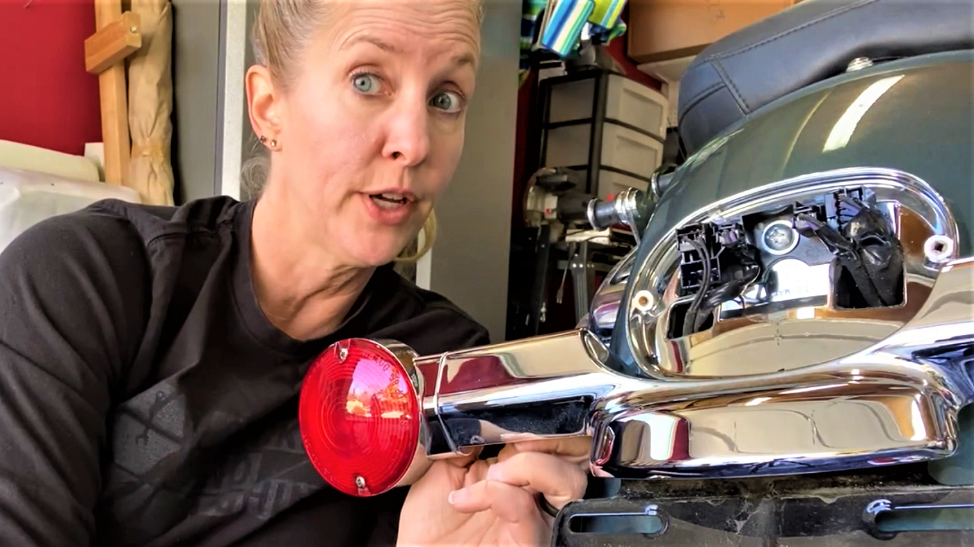 Install LED Brake Lights & Turn Signals On Harley Davidson Complete