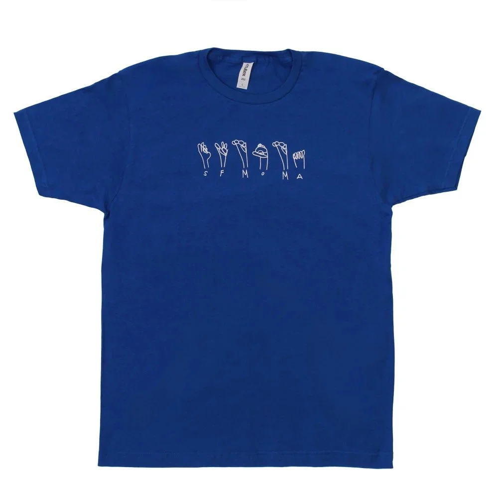 Laron Bickerstaff CE x SFMOMA Sign Language T-shirt ∖ Creativity 