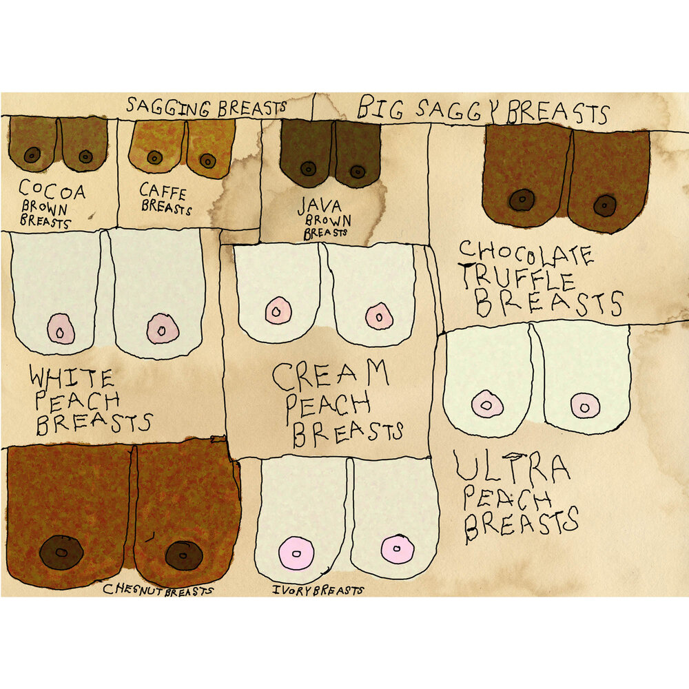 Sagging Breasts by Antonio Benjamin - Print ∖ Creativity Explored