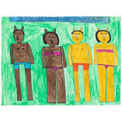Java Brown Cats and Honey Brown Cats by Antonio Benjamin