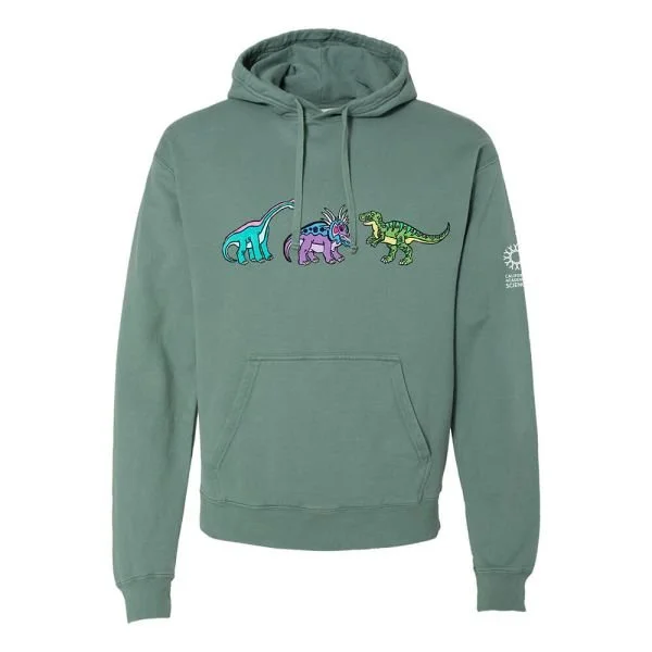 California Academy Of Sciences Yukari Sakura Dinosaur Hooded