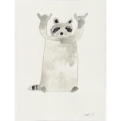 Raccoon by Carlos Guillen