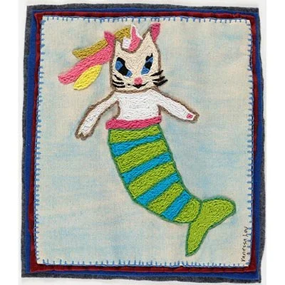Untitled (Mer-cat) by Vanessa Lou