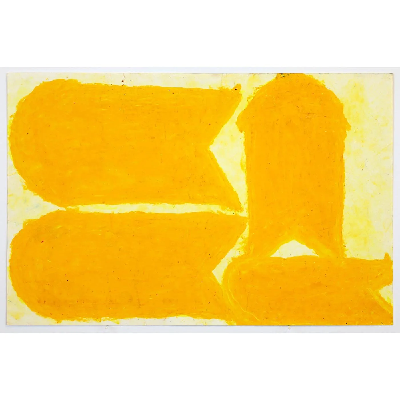 Untitled (Yellow Carrots) by Evelyn Reyes (Framed)