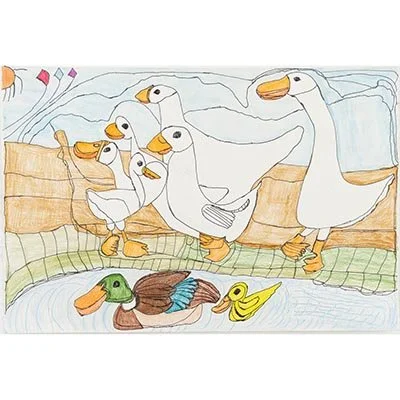 Untitled (Ducks) by Ka Wai Shiu