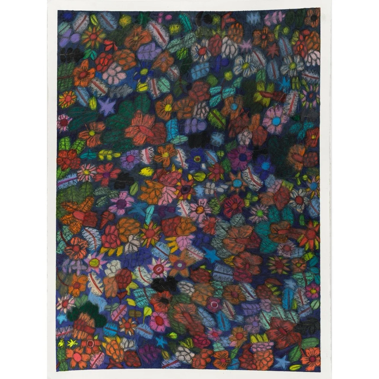 Flowers at Dusk by Irene Rivas