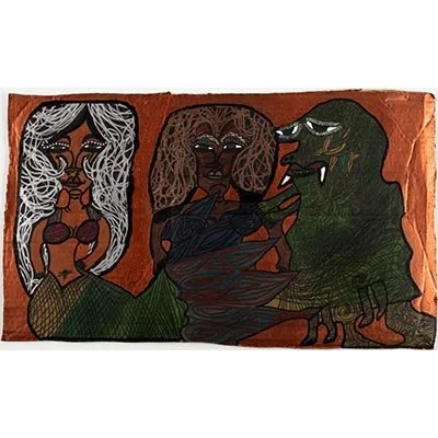 The From Green Lagoones, 2 Beautiful Mermaid by Christina Marie Fong