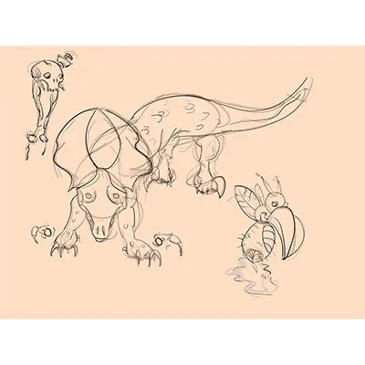 Doodle by Max Wocher Marcus - Digital Print