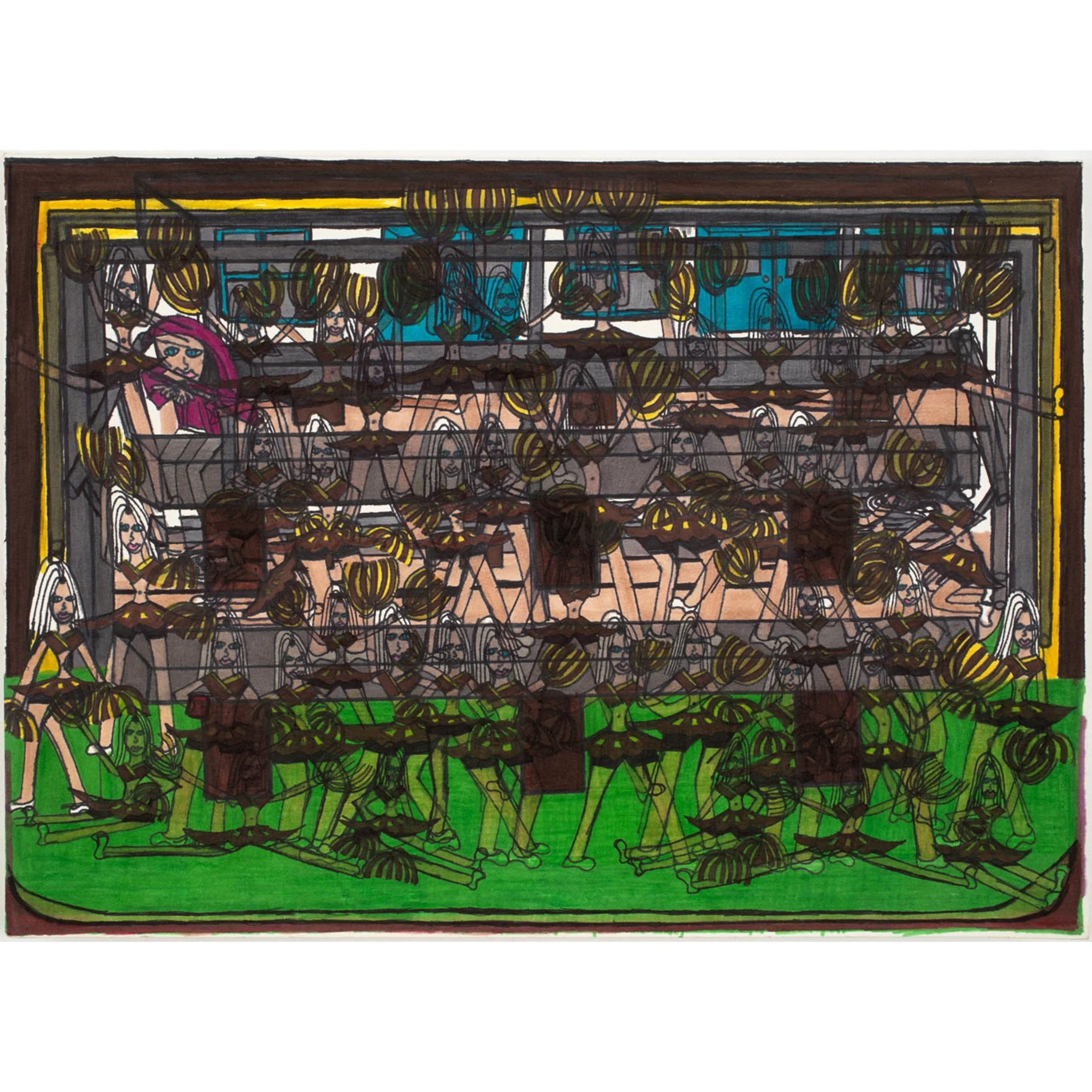 Untitled by Nina Krietzman [Framed]