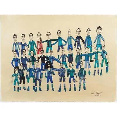 Untitled (Soccer Team) by Kate Thompson