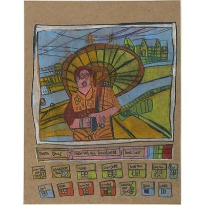 Untitled (Poster Block: Umbrella) by Ricardo Gomez