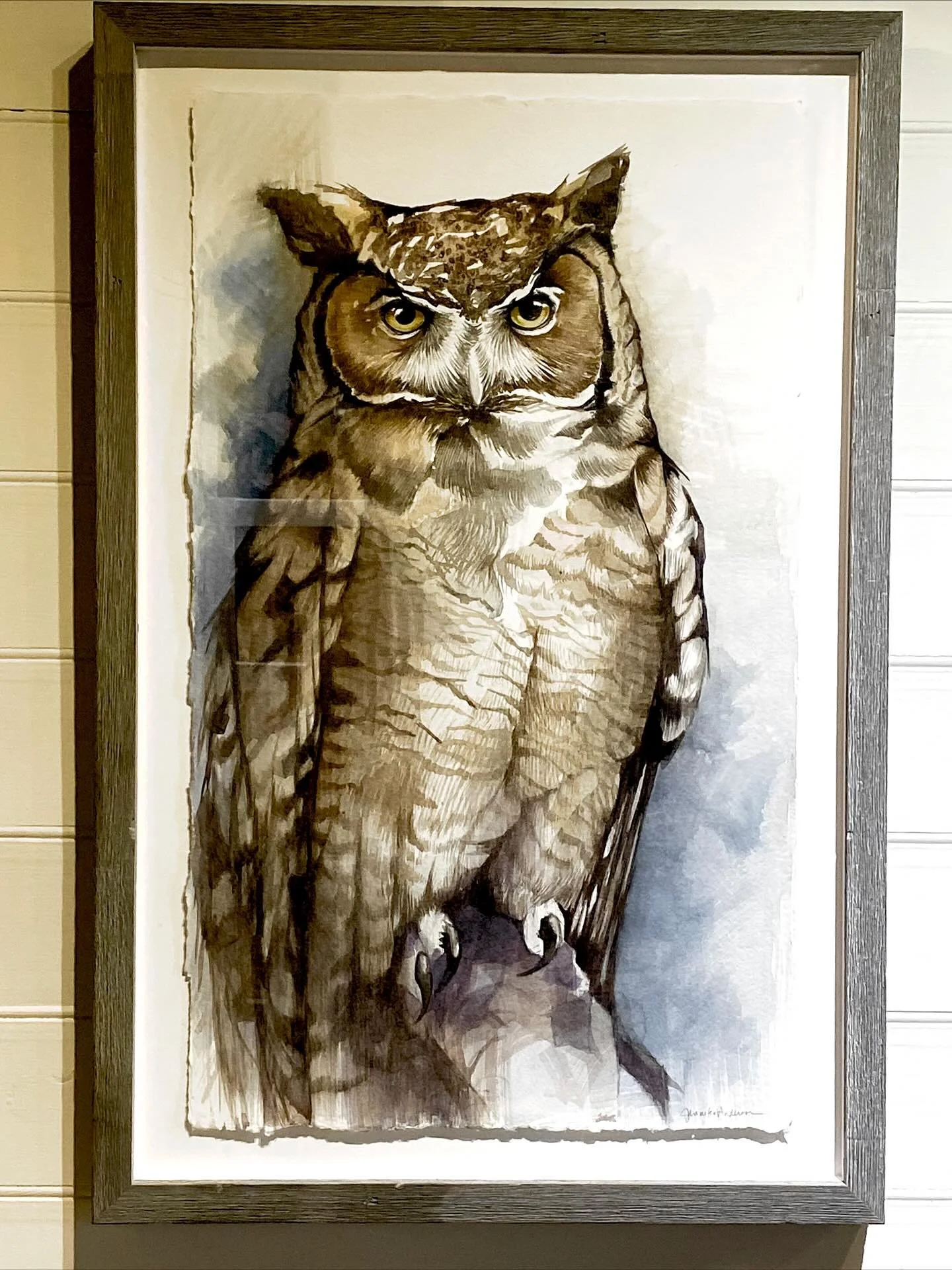 Jennifer Anderson likes to create her paintings slowly.  She feels that the process influences the outcome as much as the content she is painting does.  Each and every stroke of the brush involves the artist&rsquo;s hand, eye and the imagery that is 