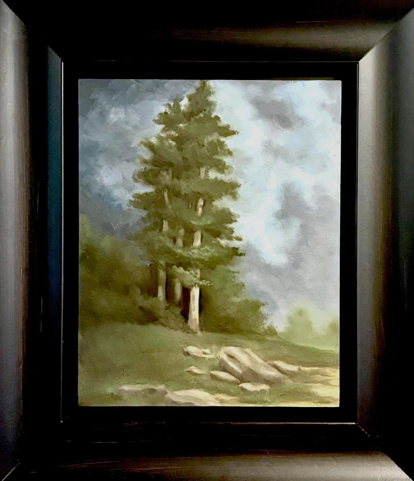 Erin Lynn has a special talent to capture and reflect the subtle beauty of nature that one finds when out in the woods alone.  Her paintings offer a calming feeling as if you can hear the breeze and smell the freshness of the woods.  Come to the Copp