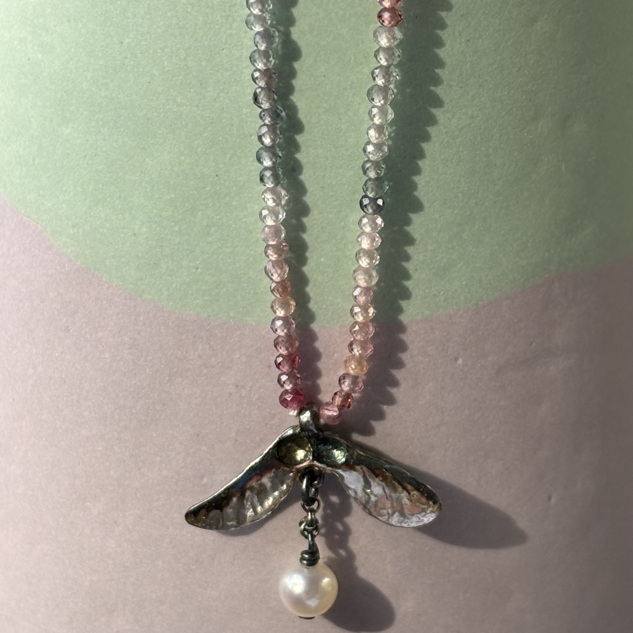 Maple Seed Pod Necklace by Kristi Hyde