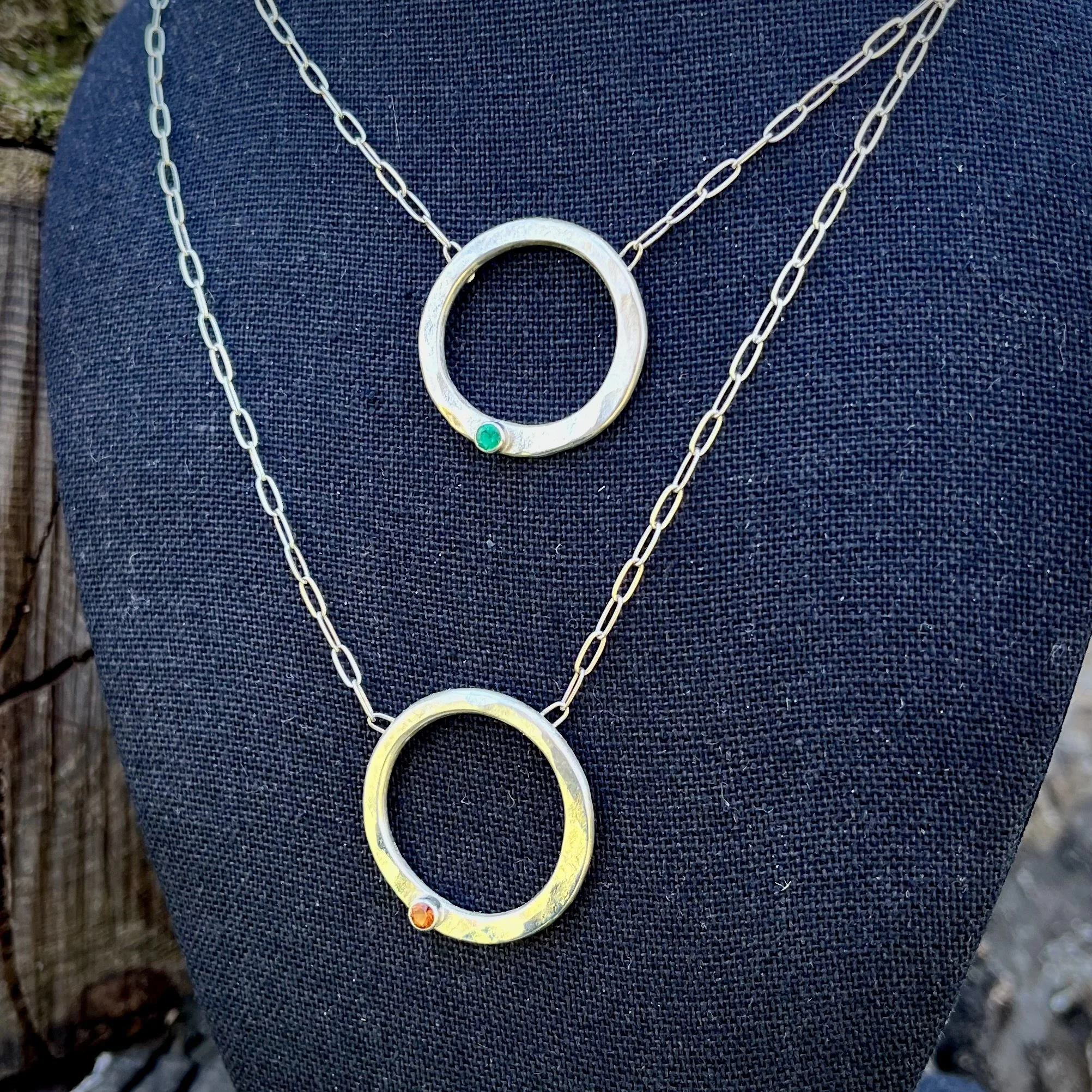 Birthstone Necklaces by Anne Taylor Duease